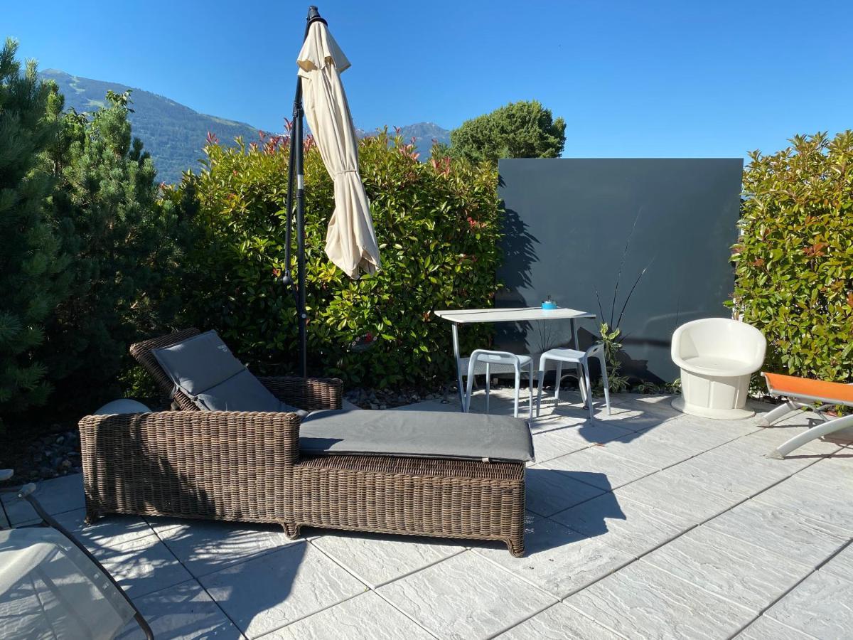 Apartamento O Rendez Vous Maison Mitoyenne Piscine Chauffee Mars-octobre Grimisuat